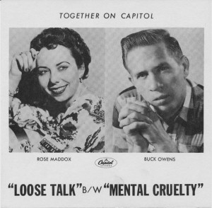 Rose Maddox and Buck Owens   